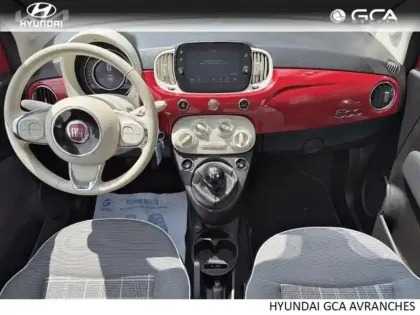 Photo 11 Fiat 500  1.2 8v 69ch Eco Pack Lounge Euro6d