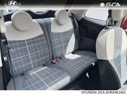 Photo 10 Fiat 500  1.2 8v 69ch Eco Pack Lounge Euro6d