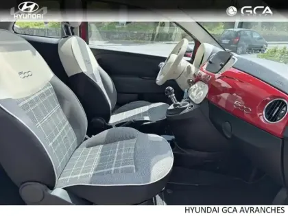Photo 8 Fiat 500  1.2 8v 69ch Eco Pack Lounge Euro6d