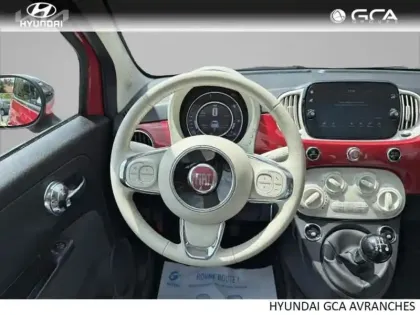 Photo 12 Fiat 500  1.2 8v 69ch Eco Pack Lounge Euro6d