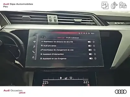 Photo 18 Audi E-tron  50 quattro 313 ch
