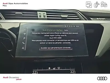 Photo 25 Audi E-tron  50 quattro 313 ch