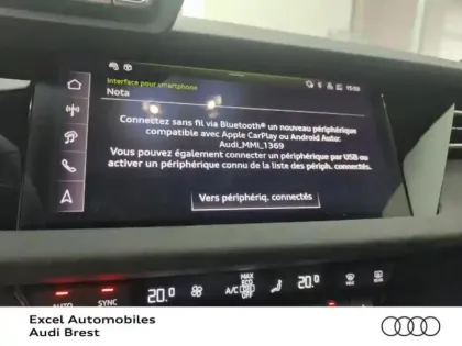 Photo 10 Audi A3  allstreet 35 TFSI 150ch Hybride Avus S tronic 7