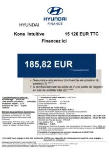 Photo 31 Hyundai Kona  Electrique 39 kWh - 136 ch