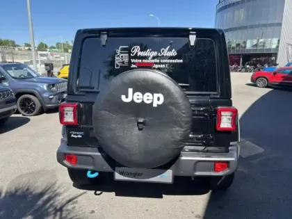 Photo 5 Jeep Wrangler  Unlimited 2.0 T 380ch 4xe Sahara Command Trac