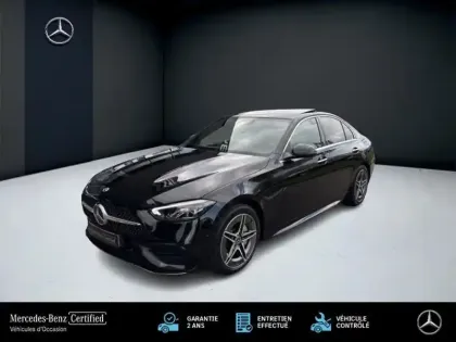 Photo Mercedes Classe C Berline 300 E Hybrid Eq Amg Line Full Led Toit Ouvrant Ap