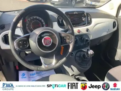 Photo 7 Fiat 500  1.2 8v 69ch Eco Pack Popstar