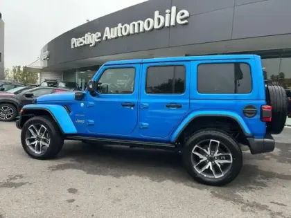 Photo 30 Jeep Wrangler  Unlimited 2.0 T 380ch 4xe Sahara Command Trac