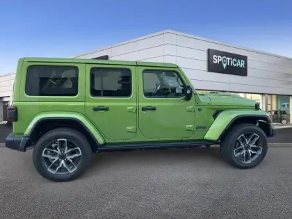 Photo 18 Jeep Wrangler  Unlimited 2.0 T 380ch 4xe Sahara Command Trac