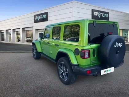 Photo 19 Jeep Wrangler  Unlimited 2.0 T 380ch 4xe Sahara Command Trac