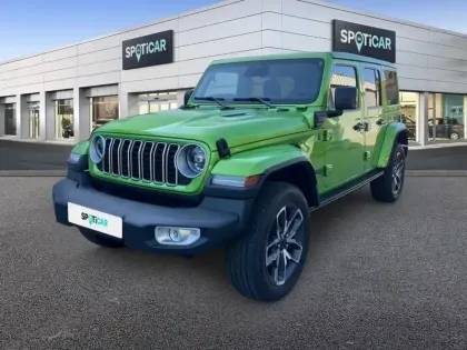 Photo 15 Jeep Wrangler  Unlimited 2.0 T 380ch 4xe Sahara Command Trac