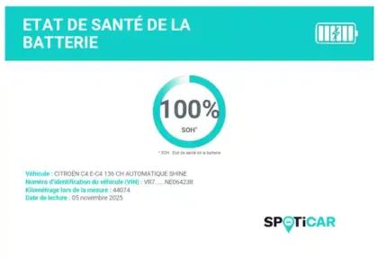 Photo 24 Citroën C4 e- 136 ch Automatique