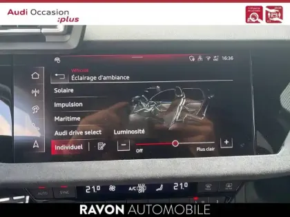 Photo 18 Audi A3  Sportback 45 TFSI e Hybride rechargeable 272 S tronic 6