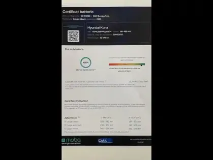 Photo 15 Hyundai Kona  Electric 39kWh - 136ch Creative