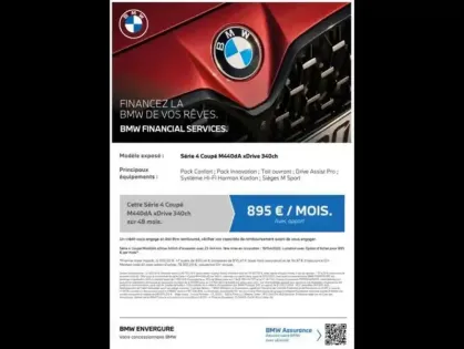 Photo 15 BMW Serie 4 Série 4 Coupé M440dA xDrive 340ch