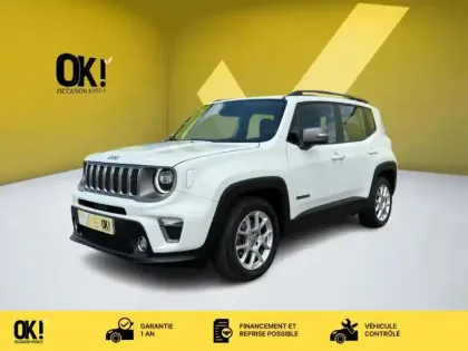 Photo Jeep Renegade 1.3 150 Limited Fwd Leds Gps Caméra Carplay Sièges
