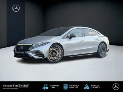 Photo Mercedes Eqs Berline 450+ Amg Line To Burmester Sieges Ava
