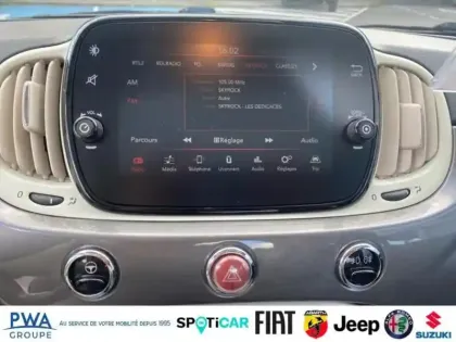 Photo 12 Fiat 500  1.2 8v 69ch Lounge