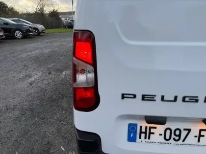 Photo 16 Peugeot Partner  FOURGON M 650 KG BLUEHDI 100 S&S BVM6