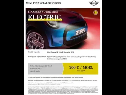 Photo 31 Mini Mini  Cooper SE 184ch  Essential BVA