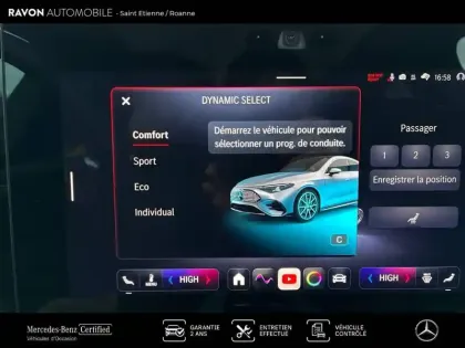 Photo 30 Mercedes CLA  250+ avec technologie EQ