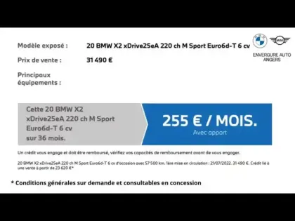 Photo 15 BMW X2 Gén. I (F39) Ph1 M Sport 5