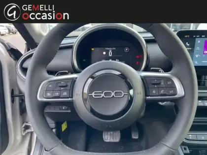 Photo 9 Fiat 600  1.2 Hybrid Turbo 110ch Pack Confort eDCT6