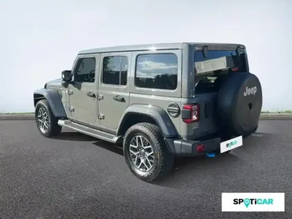 Photo 6 Jeep Wrangler  Unlimited 2.0 T 380ch 4xe Sahara Command-Trac MY23