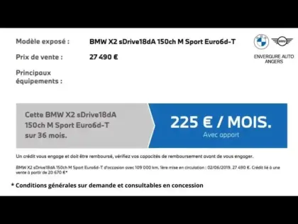 Photo 15 BMW X2 Gén. I (F39) Ph1 M Sport 5