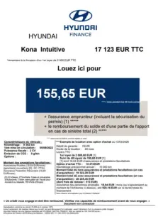 Photo 27 Hyundai Kona  Electrique 39 kWh - 136 ch