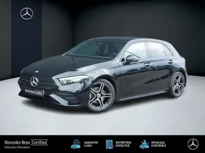 Photo Mercedes Classe A 200 D Amg Line Pack Sport Noir