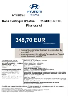 Photo 32 Hyundai Kona  Electrique 65 kWh - 217 ch