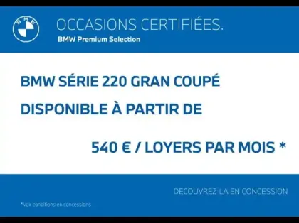 Photo 24 BMW Serie 2 Série 2 Gran Coupé 220 170ch M Sport DKG7