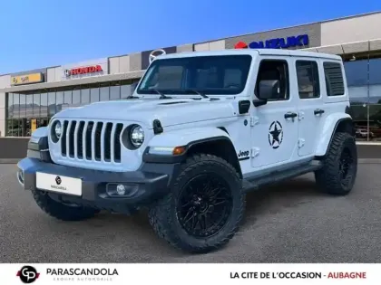 Photo 15 Jeep Wrangler  Unlimited 2.0 T 380ch 4xe 80th Anniversary Command-Trac