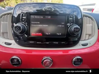 Photo 19 Fiat 500  1.2 69 ch Eco Pack