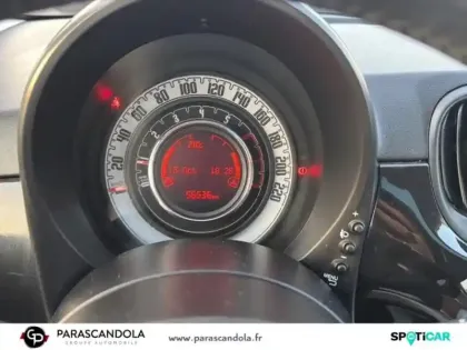 Photo 10 Fiat 500  1.2 8v 69ch Eco Pack Lounge