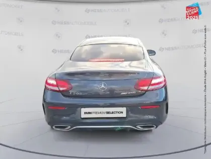 Photo 6 Mercedes Classe C  COUPE 200 184CH AMG LINE 9G TRONIC TPANO GPS CAMERA