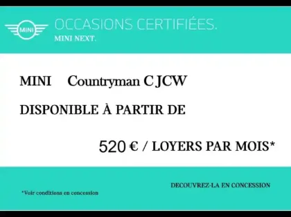 Photo 30 Mini Countryman  C 170ch JCW DKG7