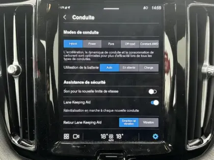Photo 14 Volvo Xc60  T6 AWD Hybride rechargeable 253 ch+145 ch Geartronic 8