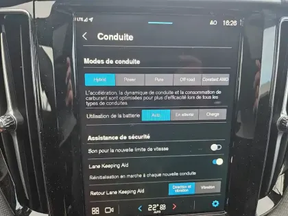 Photo 12 Volvo Xc60  T6 AWD Hybride rechargeable 253 ch+145 ch Geartronic 8