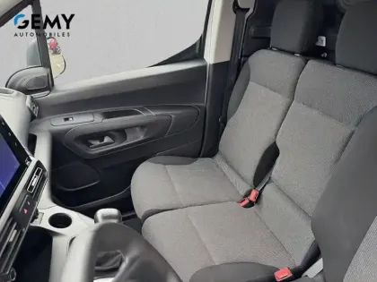 Photo 7 Peugeot Partner  FOURGON STANDARD 650 KG BLUEHDI 100 S&S BVM6