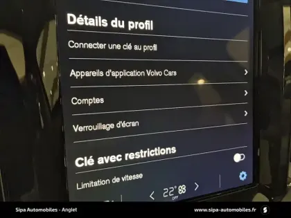 Photo 6 Volvo Xc60  T6 AWD Hybride rechargeable 253 ch+145 ch Geartronic 8