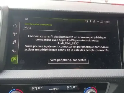 Photo 30 Audi A1  Sportback 25 TFSI 95 ch S tronic 7