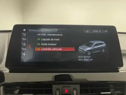 Photo 12 BMW X1  sDrive18iA 140ch xLine DKG7