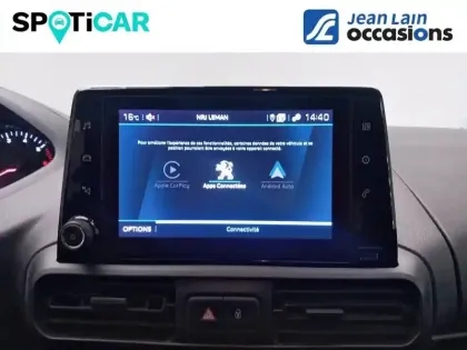 Photo 19 Peugeot Partner  FOURGON STANDARD 650 KG BLUEHDI 100 S&S BVM6