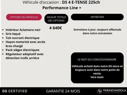 Photo 15 DS DS 4 Gén. II Ph1 Performance Line + 5