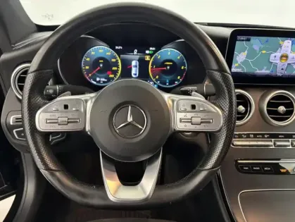 Photo 14 Mercedes Classe C 220 d 194ch AMG Line 9G-Tronic + Toit ouvrant