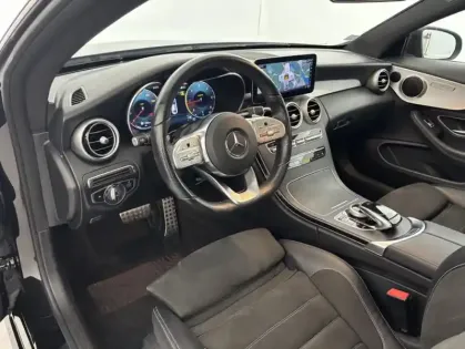 Photo 13 Mercedes Classe C 220 d 194ch AMG Line 9G-Tronic + Toit ouvrant