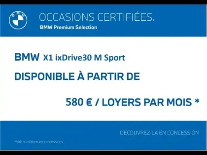 Photo 15 BMW X1  ixDrive30 313ch M Sport