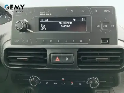 Photo 13 Peugeot Partner  FOURGON STANDARD 650 KG BLUEHDI 75 BVM5